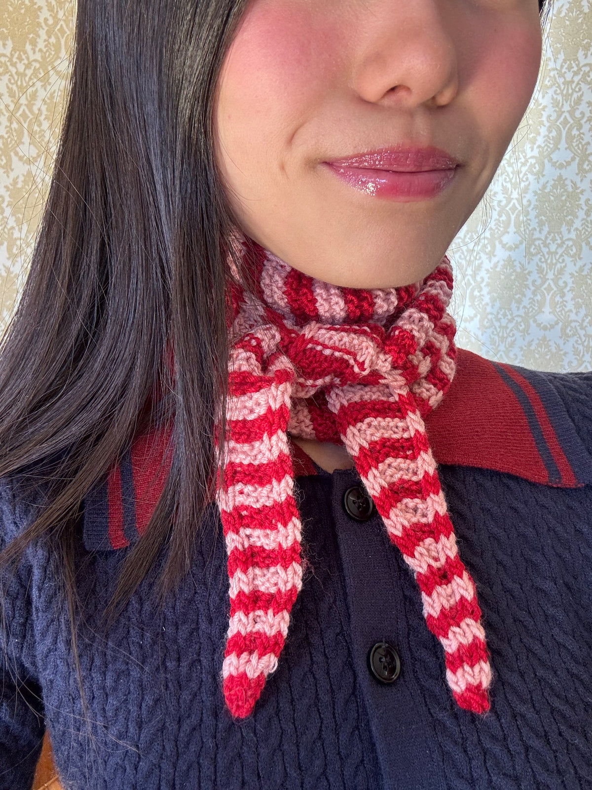 100% merino wool Sophie scarf
