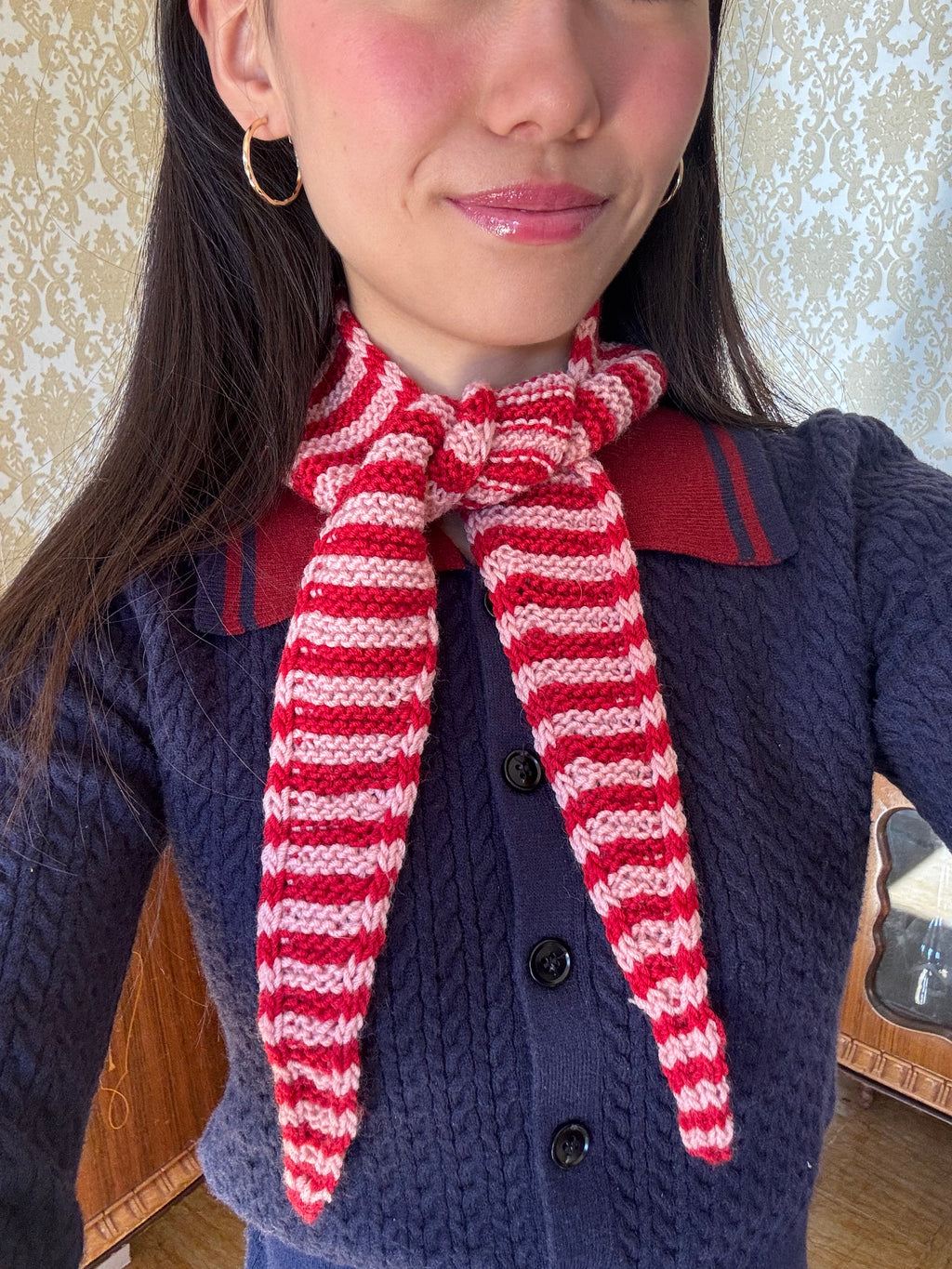 100% merino wool Sophie scarf