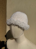 Wool beanie with beads